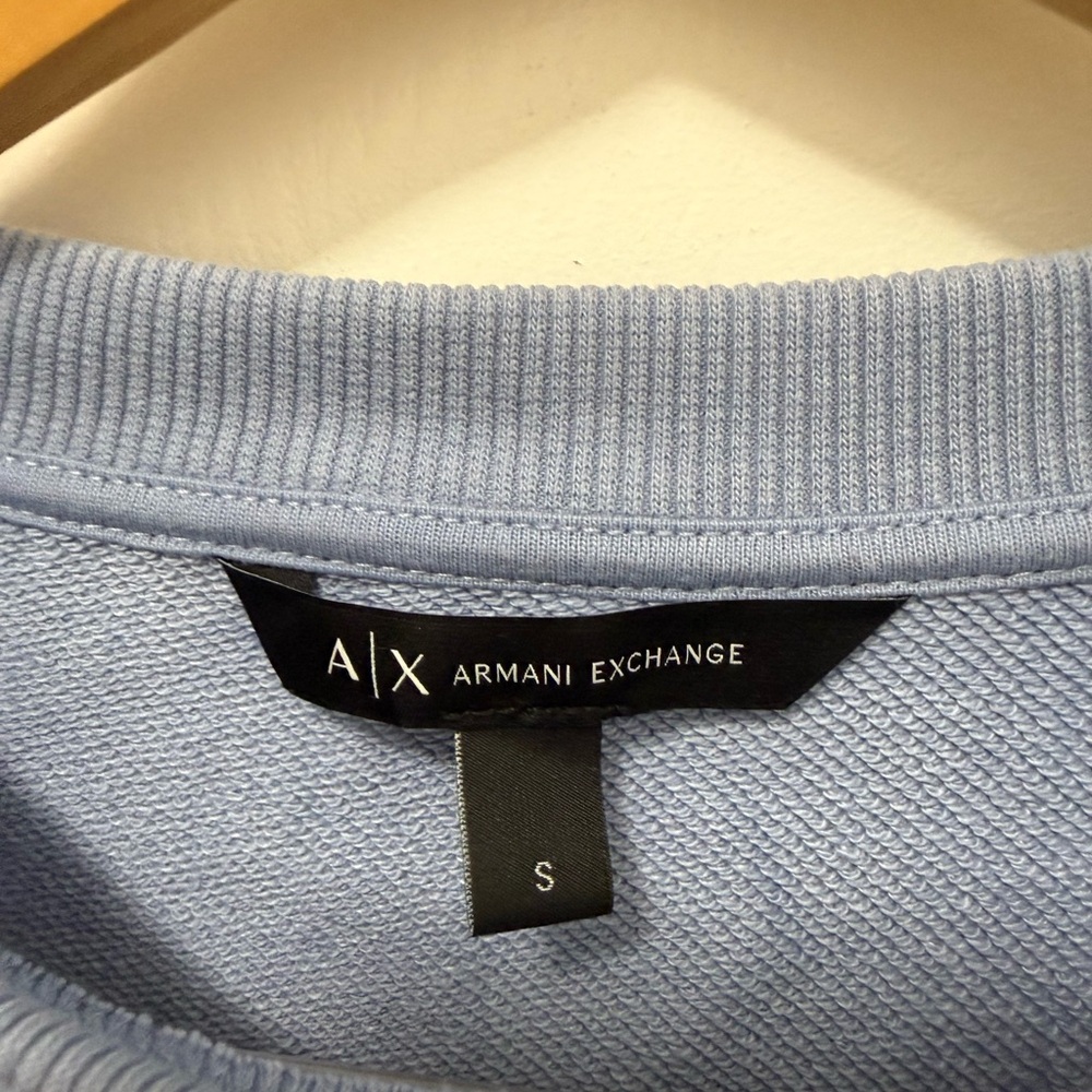 Armani Exchange Light Blue Set with White Logo - Picture 6 of 6